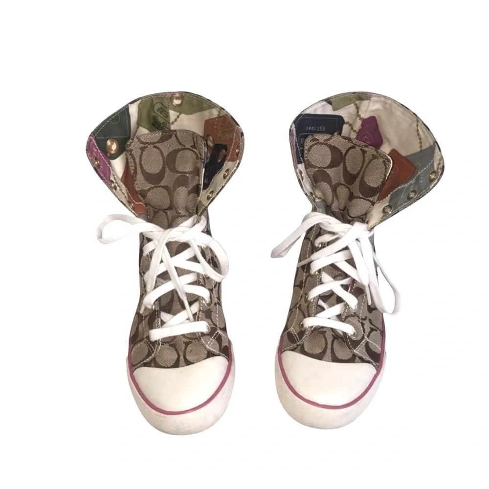 Coach Bonney Hi-Top Sneakers